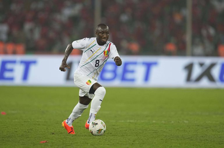 Naby Keita in action for Guinea| Imago