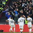 Harrison hat-trick fires Leeds to victory at West Ham
