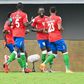 Barrow converts late penalty to snatch draw for Gambia