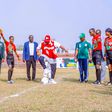 Osun State Governor, Ademola Adeleke shows off dribbling skills