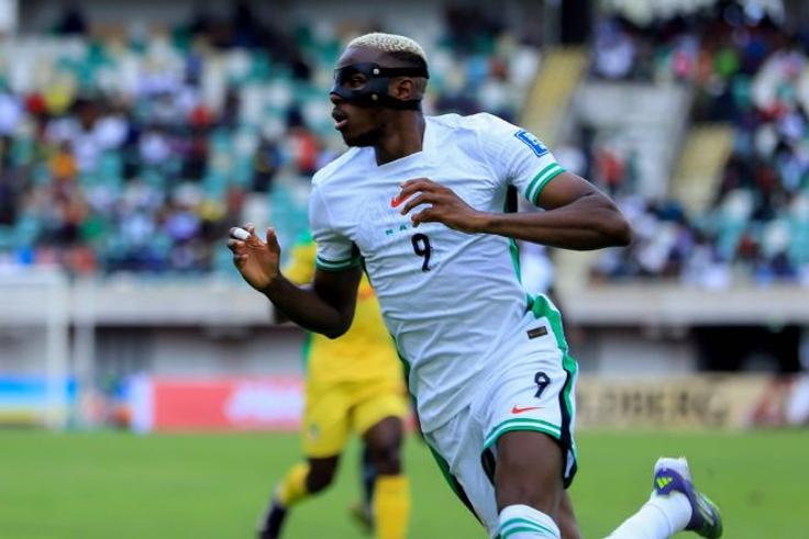 Super Eagles striker Victor Osimhen || Image credit: Imago