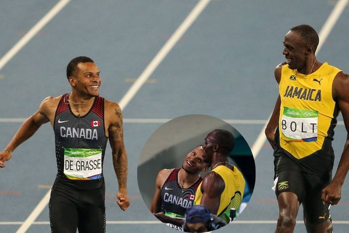 Andre De Grasse Reflects on Challenging Usain Bolt at the Rio Olympics