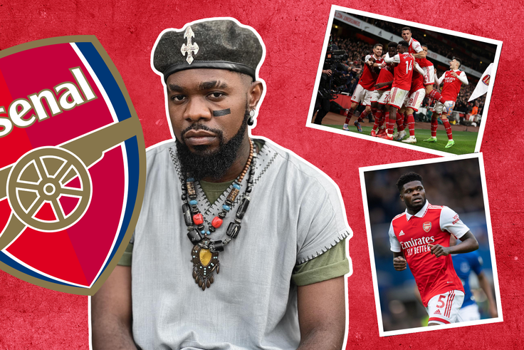 Nigerian music star Patoranking opens up on love for Arsenal, relationship with Partey, and favourite Gunner