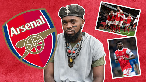 Nigerian music star Patoranking opens up on love for Arsenal, relationship with Partey, and favourite Gunner