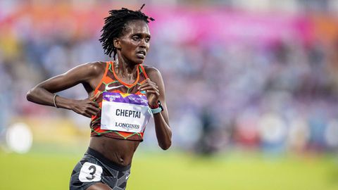 Irine Cheptai to make full marathon debut at the 2024 Haspa Marathon