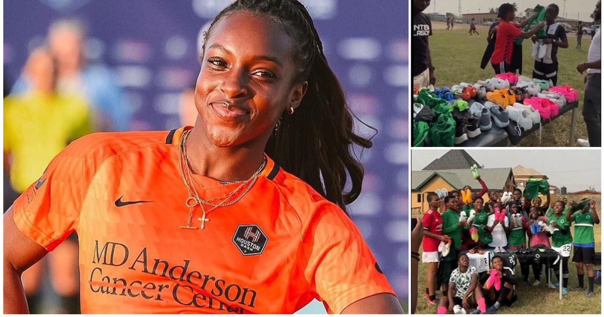 Nigeria's Alozie boosts grassroots with generous kit donation in Lagos ...
