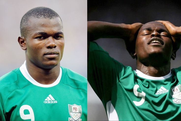 Super Eagles legend Obinna Nsofor celebrates the 2008 Olympic Silver medal.