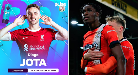 Super Eagles-Eligible Elijah Adebayo Loses Premier League POTM Race to Liverpool's Jota