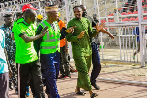 Ahead of a possible return to the national team, Super Eagles captain Ahmed Musa united fans in Kano.