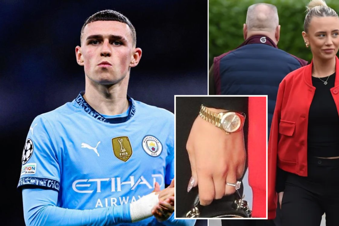 Phil Foden’s girlfriend Rebecca Cooke sparks engagement rumours