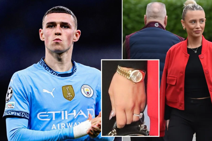 Phil Foden’s girlfriend Rebecca Cooke sparks engagement rumours
