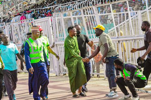 Ahead of a possible return to the national team, Super Eagles captain Ahmed Musa united fans in Kano.