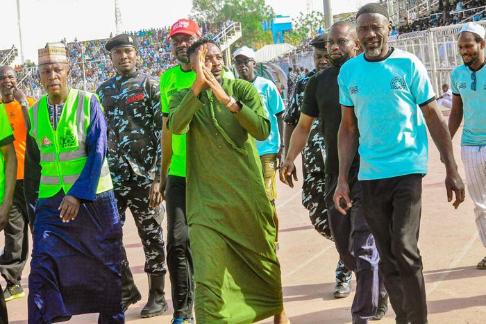 Ahead of a possible return to the national team, Super Eagles captain Ahmed Musa united fans in Kano.