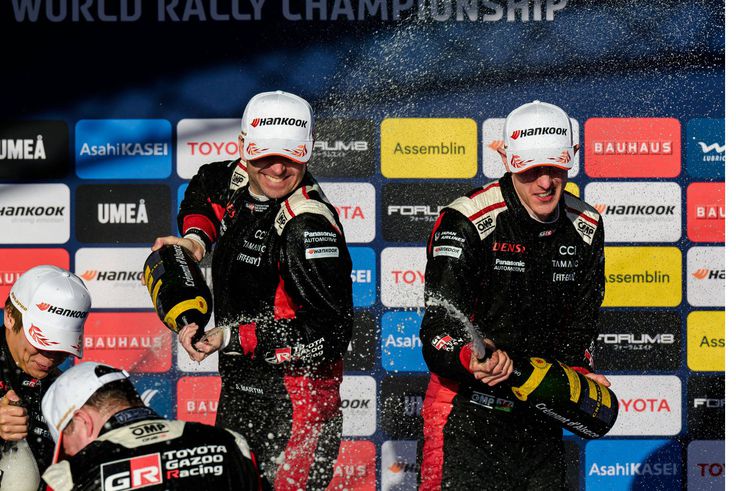 Elfyn Evans wins Rally Sweden after final-day shootout with Takamoto Katsuta