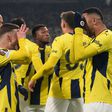 Youssef En Nesyri celebrating a goal for Fenerbahce | Image credit: Imago