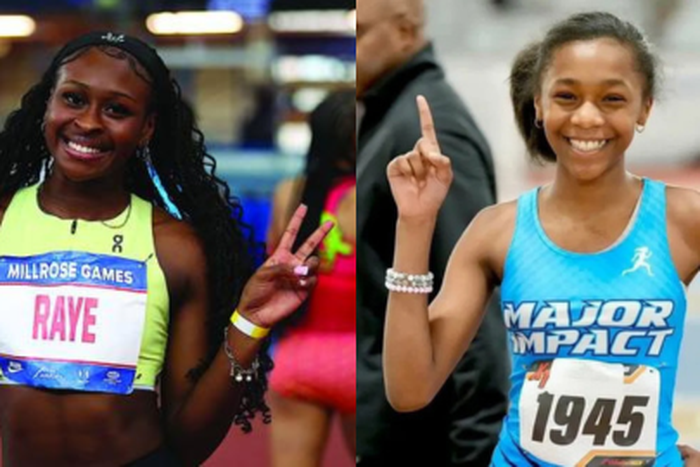 Lisa Raye age. Melanie Doggett age. Lisa Raye nationality. Justin Gatlin. Allyson Felix.