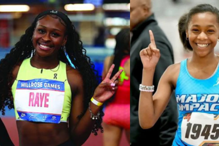 Lisa Raye age. Melanie Doggett age. Lisa Raye nationality. Justin Gatlin. Allyson Felix.