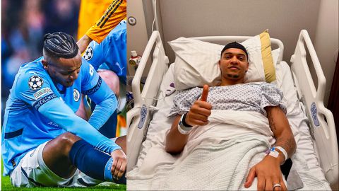 Recovery has begun - Manchester City star Manuel Akanji has surgery