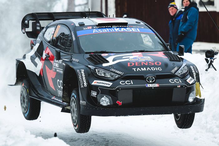 Takamoto Katsuta surges to Sweden lead with just two stages remaining