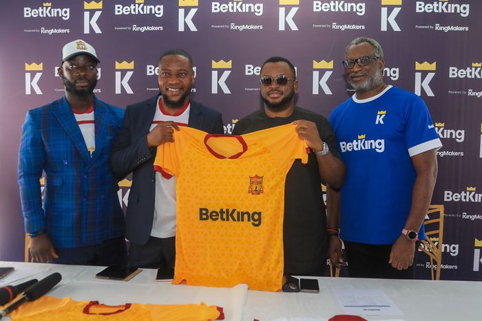 Betting giants BetKing are Ikorodu City's official shirt sponsors