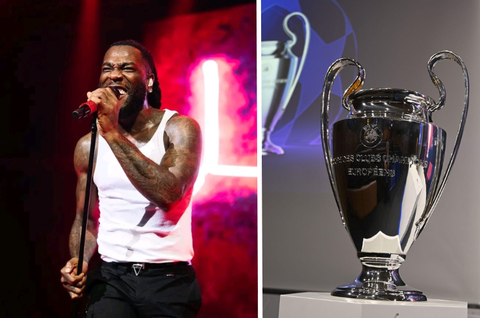 Burna Boy confirmed as headliner in Champions League final Pepsi kick-off show in Istanbul