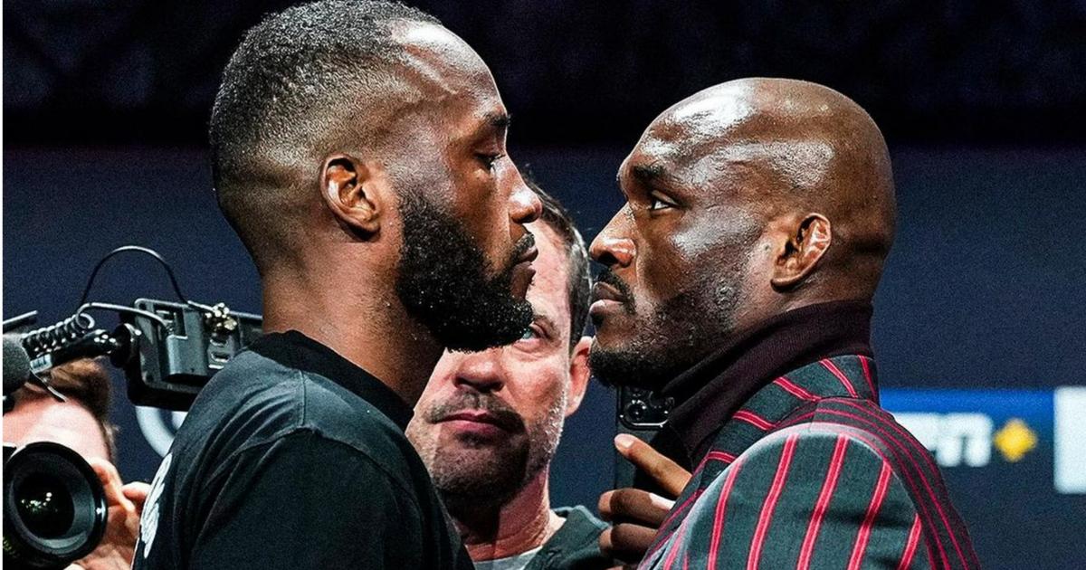 'Don't let him bully you son' - Kamaru Usman mocks Leon Edwards ahead ...
