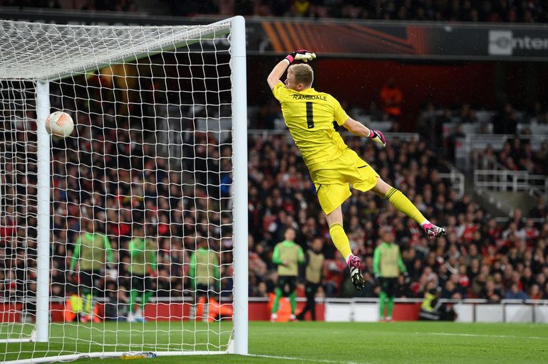 Aaron Ramsdale was left with no chance following Pedro Goncalves stunning strike