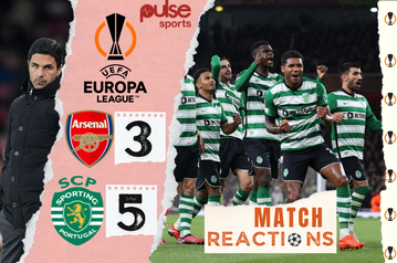 Reactions as Sporting edge Arsenal 5-3 on penalties to qualify for Europe League quarterfinals