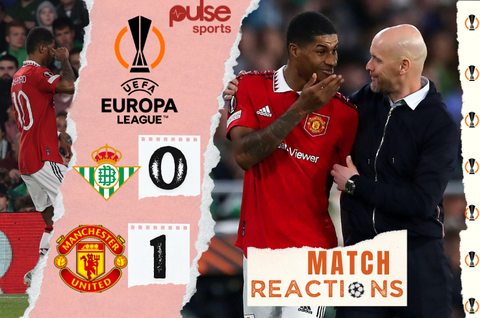 Reactions as Manchester United qualify for Europa League quarter finals following win against Betis