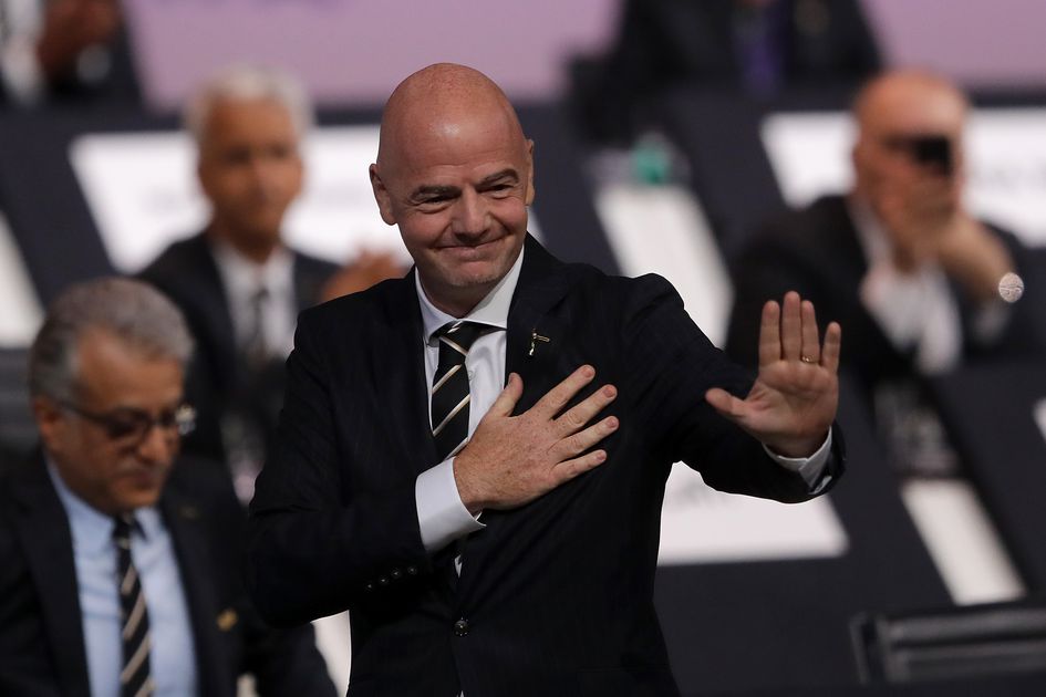 Re-elected FIFA president Infantino defends football calendar expansion