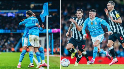 FA CUP: Bernardo stars against hapless Newcastle to send City to Wembley