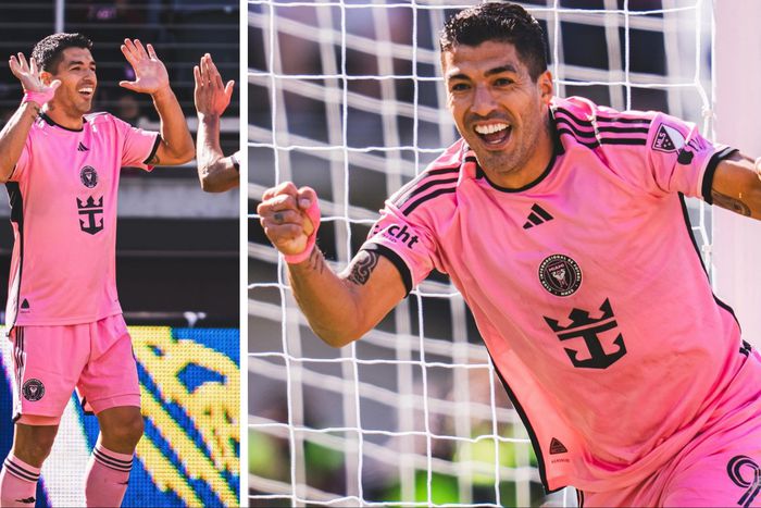 Without Messi, Luis Suarez scores brace as Inter Miami beat DC United.