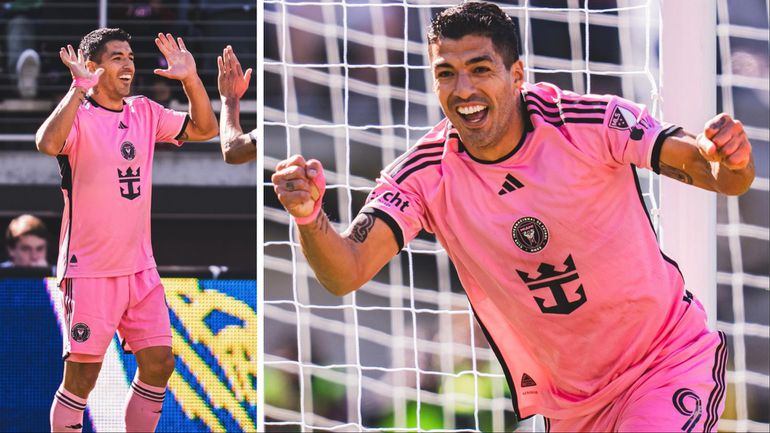 Without Messi, Luis Suarez scores brace as Inter Miami beat DC United.