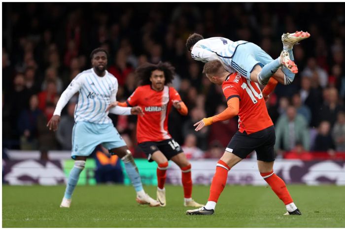 Luton and Forest share spoils without their Super Eagles stars.