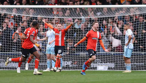 Berry joy for Luton late on against Forest.
