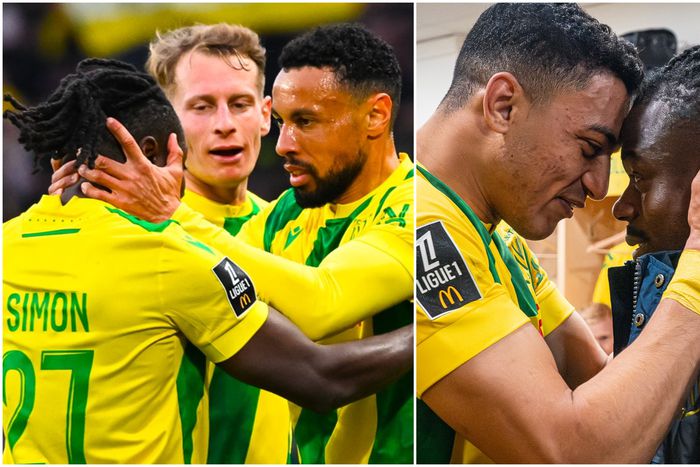 Moses Simon inspires Nantes with his creativity. (Photo Credit: Nantes/X)