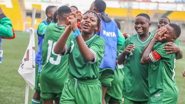 Pulse Sports Kenya. Kenya vs Uganda. Junior Starlets. Teen cranes.