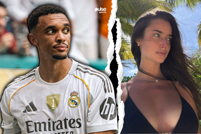 Trent-Alexander Arnold and Estelle Behnke appear to SPLIT after 16 month romance as Real Madrid star spotted on Raya