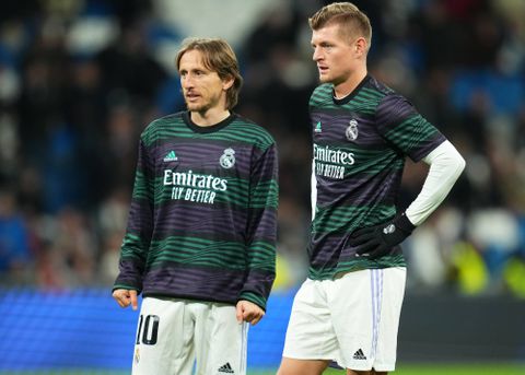 Real Madrid's Modric ruled out of Manchester City clash