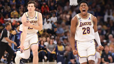 Austin Reaves and Rui Hachimura come up clutch as Los Angeles Lakers take Game 1 against Memphis Grizzlies