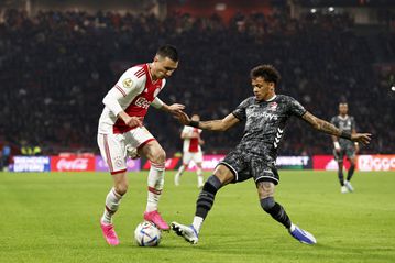 Calvin Bassey on the bench as Ajax cruise to a comfortable victory