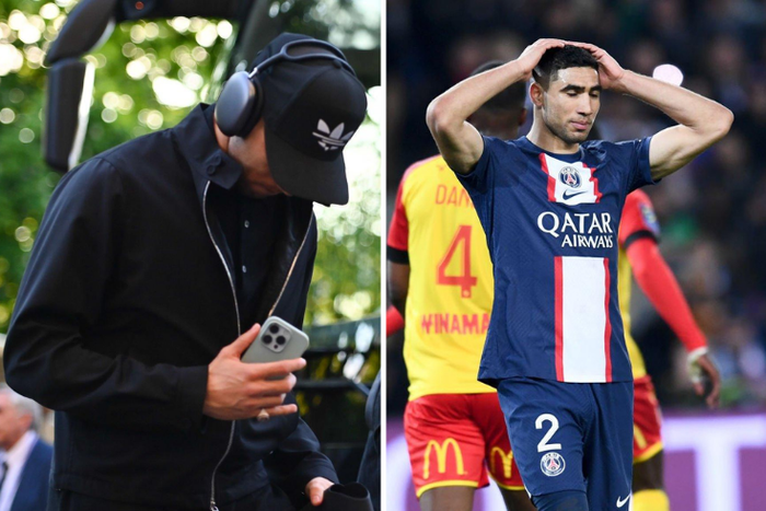 Achraf Hakimi makes first appearance since reports of transferred wealth amid divorce saga