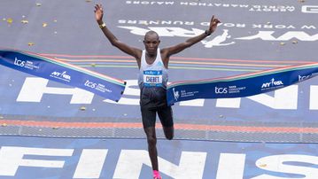 Why defending champion Evans Chebet is not worried about competing with Kipchoge in Boston