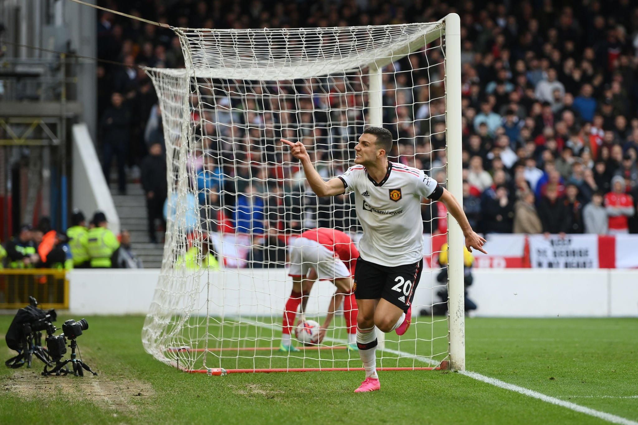 FC Porto defender Diogo Dalot celebrates their victory with