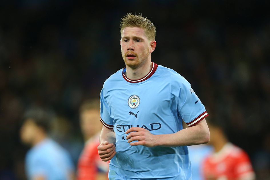 Kevin De Bruyne's most goals in a season: Belgium superstar copies Haaland  celebration and fires Man City towards title