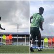 Chibueze Izuogu perfecting his routines for Heartland.
