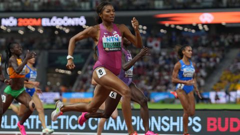 Gabby Thomas: American sprinter predicts record-breaking race in Paris Olympics