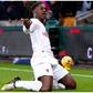 Manchester United's Kobbie Mainoo celebrates one of his goals.