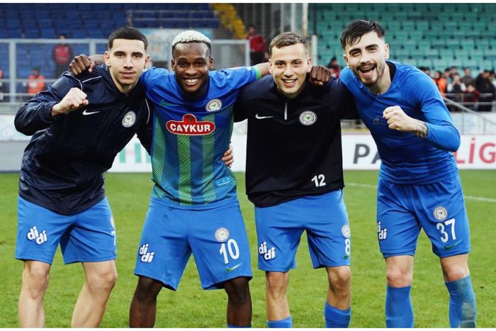Rizespor and Nigerian midfielder Ibrahim Olawoyin has been sensational for his club in Turkey.