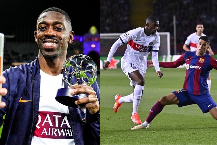 See what Ousmane Dembele has to say after bagging Man of the Match award as PSG knocked out Barcelona from the Champions League.